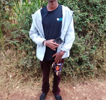 Edward Mwangi, 21 years old, Nyeri, Kenya